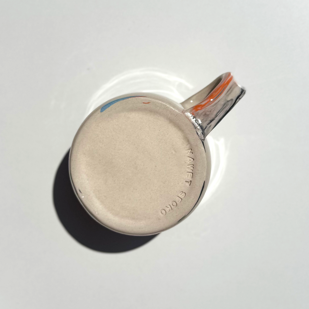 Kubek Zebrina Orange  - 250 ml