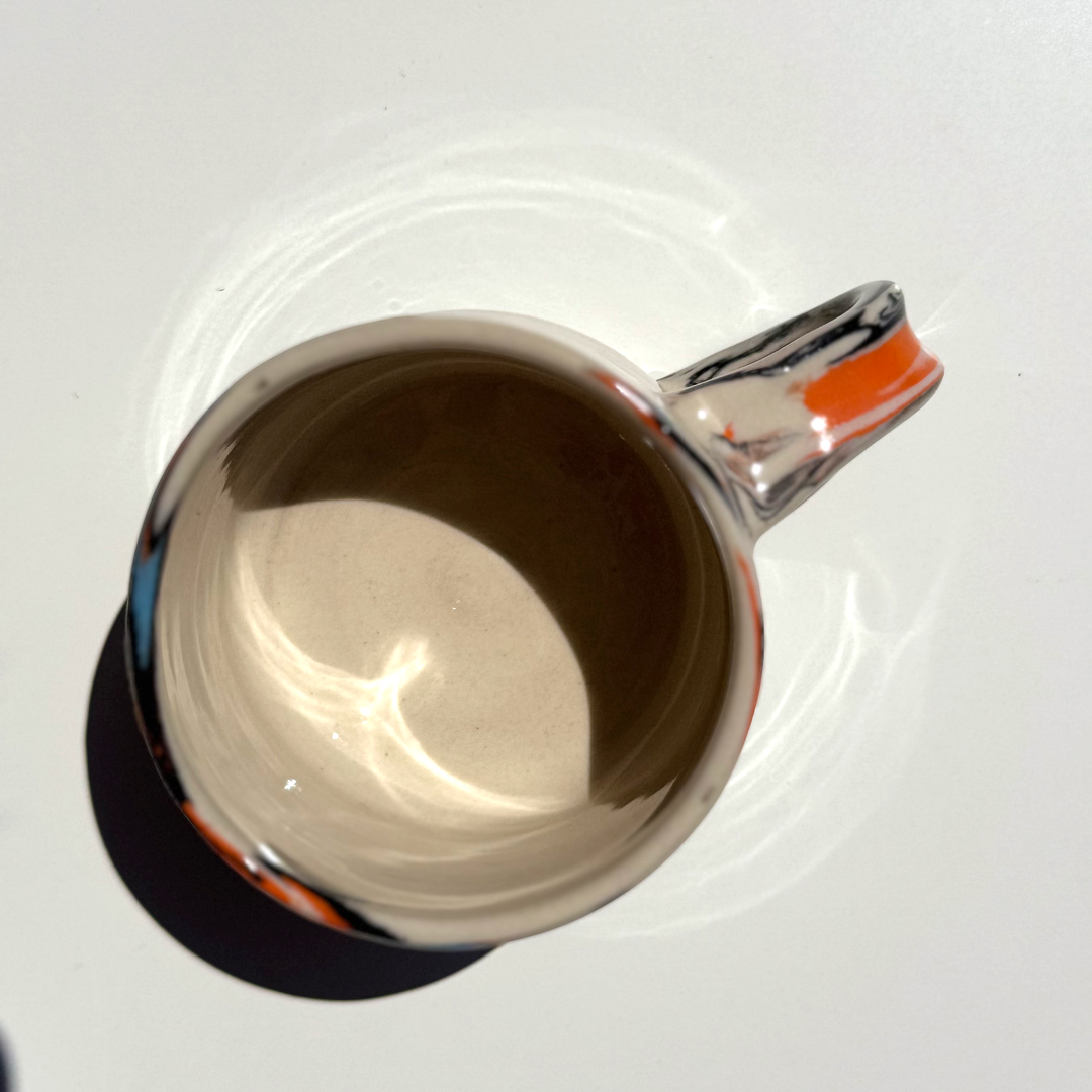Kubek Zebrina Orange  - 250 ml