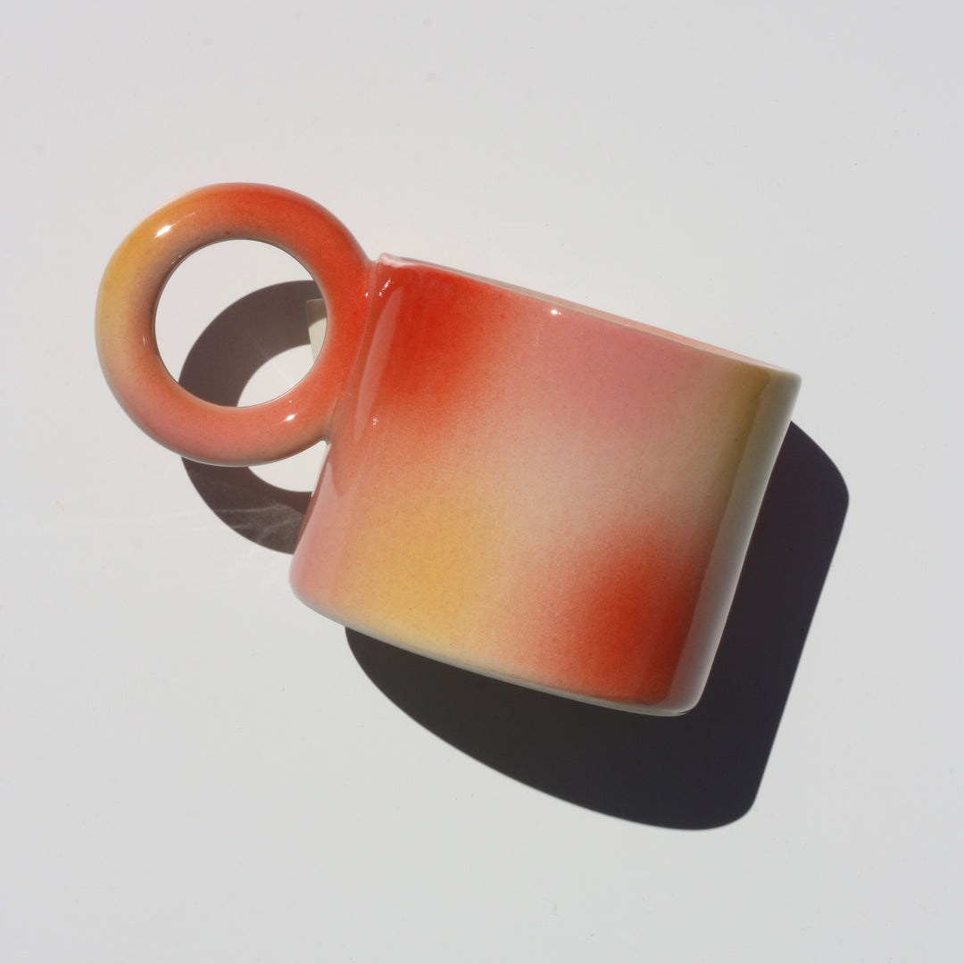 Kubek Gradient truskawka/róża/cytryna - 400 ml