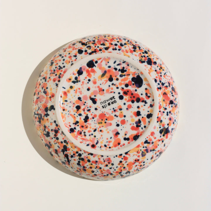 Miska w ciapki - 15 cm (okrągłe ścianki)