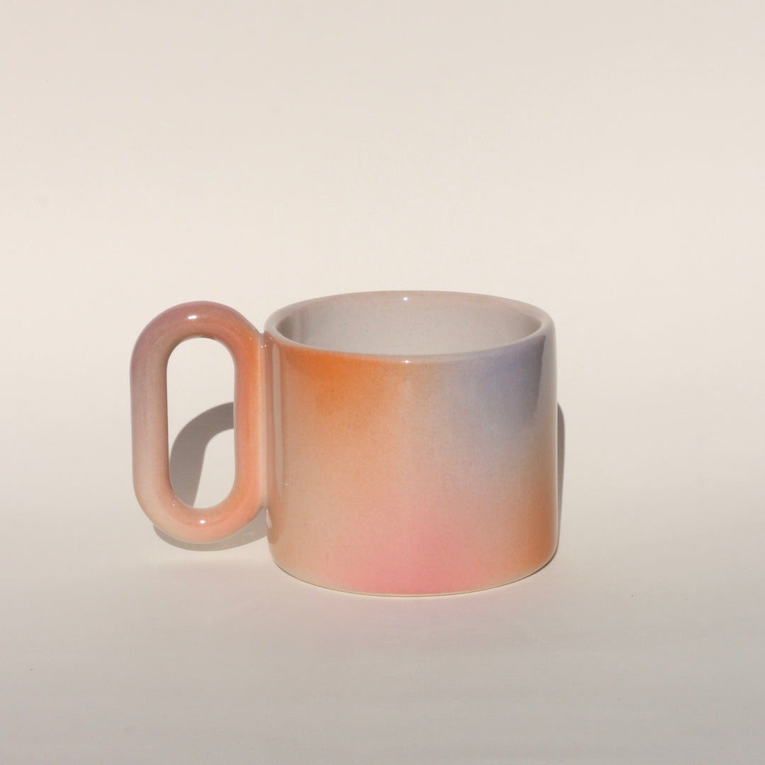 OUTLET Kubek Gradient 2.0 borówka/róż/pomarańcz - 400 ml