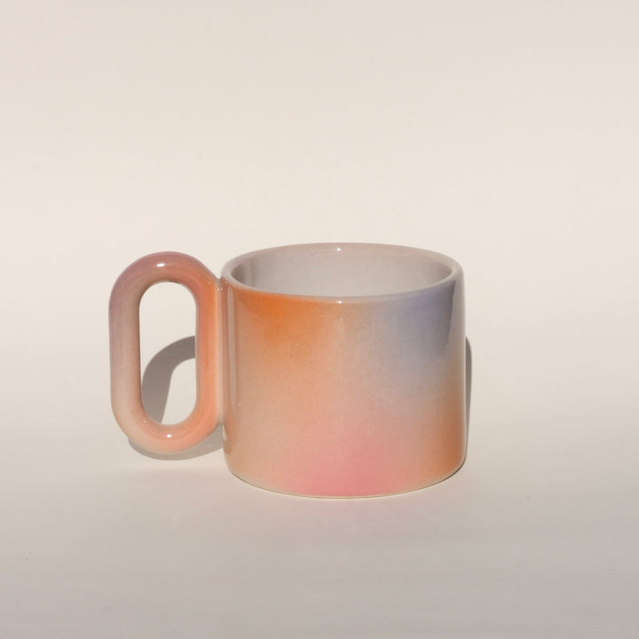 OUTLET Kubek Gradient 2.0 borówka/róż/pomarańcz - 400 ml