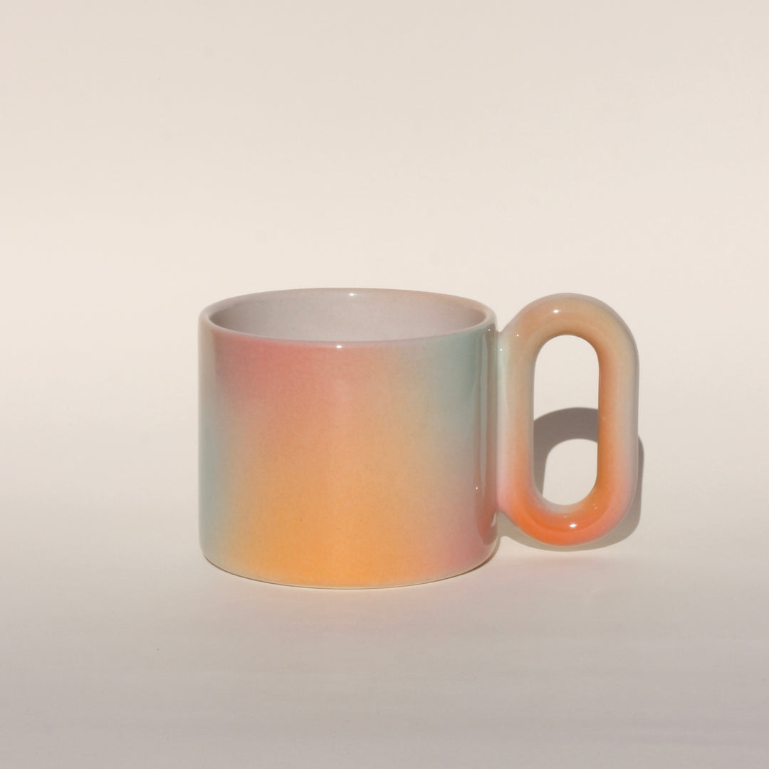 Kubek Gradient 2.0 mięta/pomarańcz/róż - 400 ml