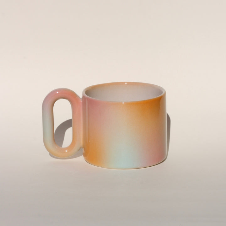Kubek Gradient 2.0 mięta/pomarańcz/róż - 400 ml