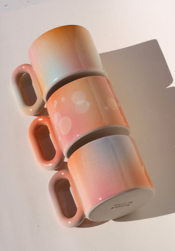 Kubek Gradient 2.0 borówka/róż/pomarańcz - 400 ml