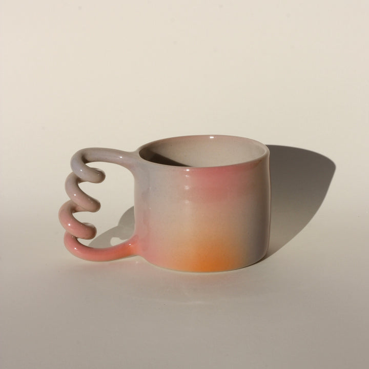 Kubek Sprężynka róż/fiolet/pomarańcz- 300 - 350 ml