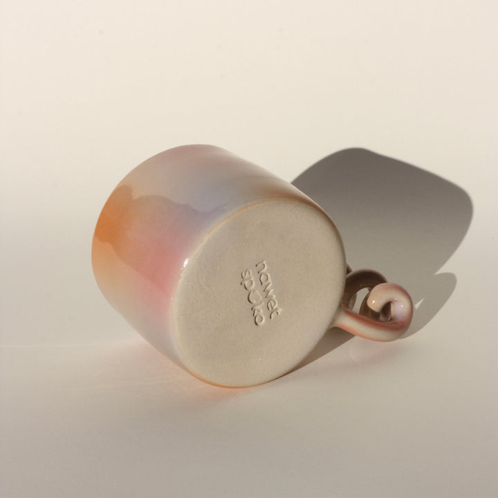 Kubek Sprężynka róż/fiolet/pomarańcz- 300 - 350 ml