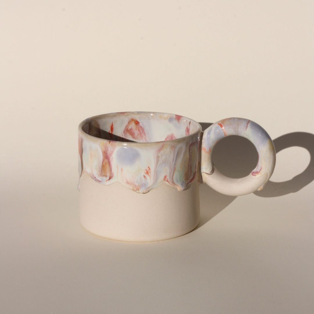 Kubek Drip kolorowy Blue - 400 ml