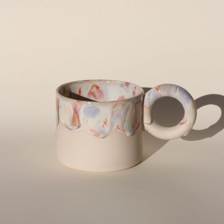 Kubek Drip kolorowy Blue - 400 ml