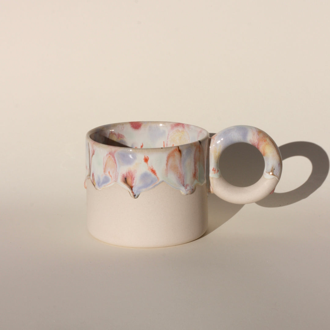 Kubek Drip kolorowy Blue - 400 ml