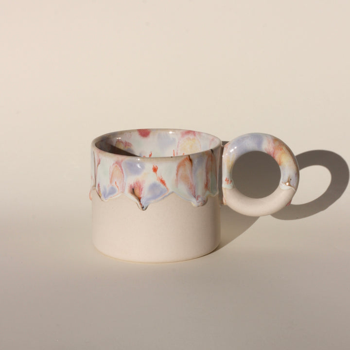 Kubek Drip kolorowy Blue - 400 ml