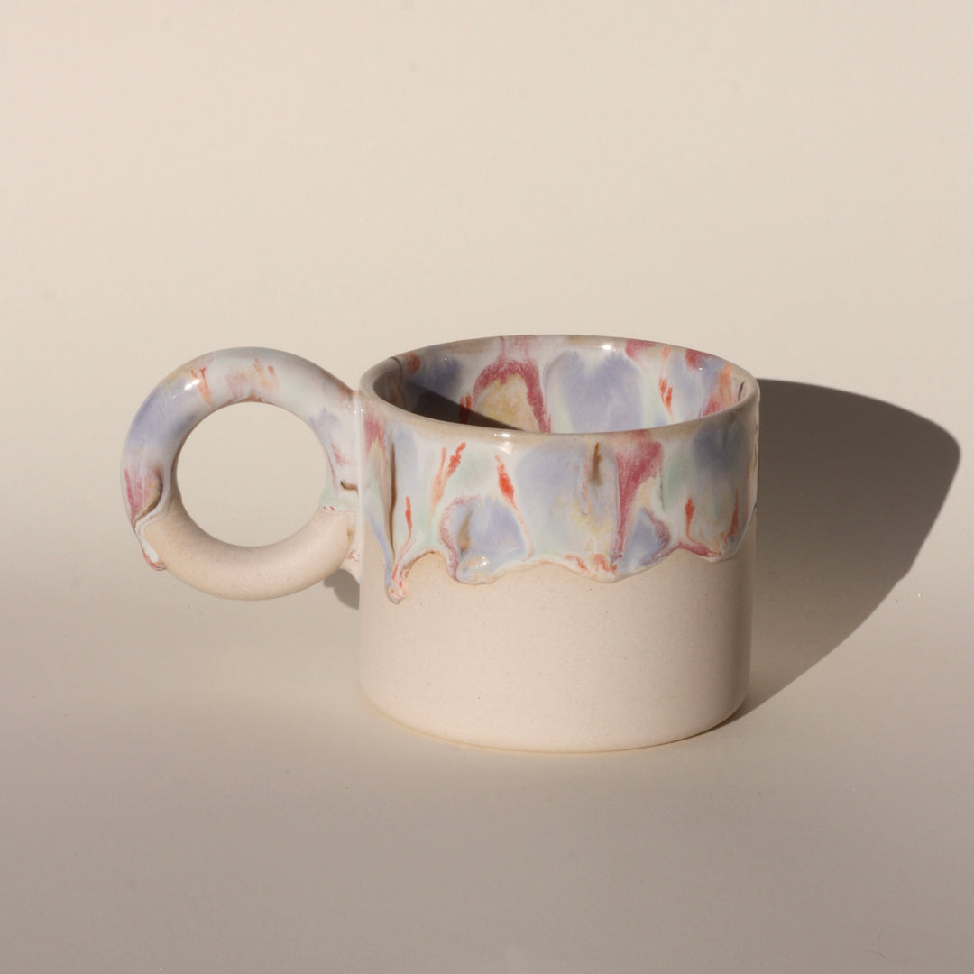 Kubek Drip kolorowy Blue - 400 ml