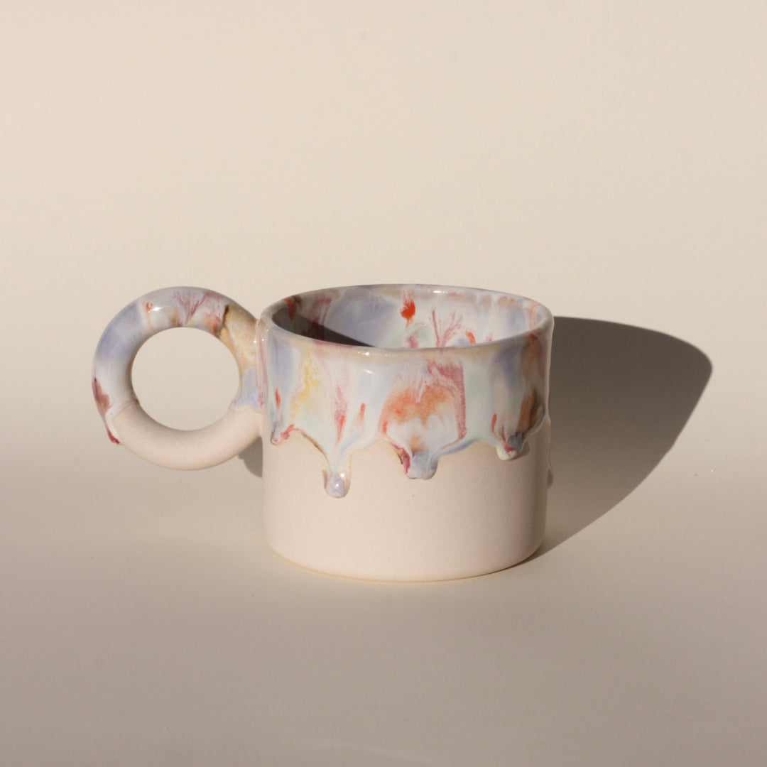 Kubek Drip kolorowy Blue - 400 ml