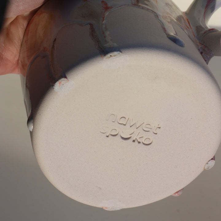 OUTLET Kubek Drip kolorowy Blue - 400 ml