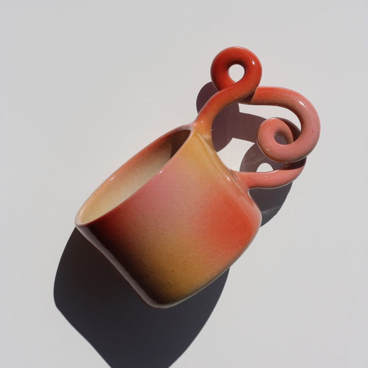 Kubek Gradient Loop truskawka/cytryna - 300 ml